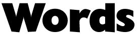 Words